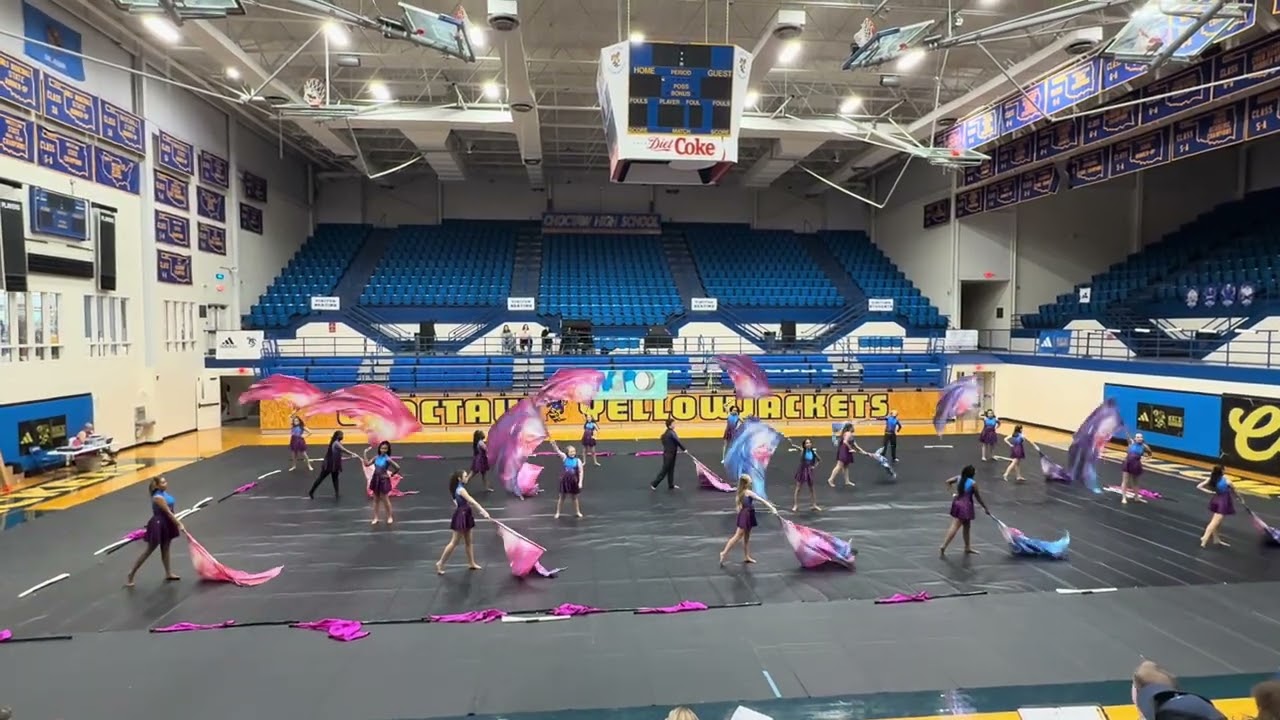 Carl Albert Middle School Winter Guard 2/14/26