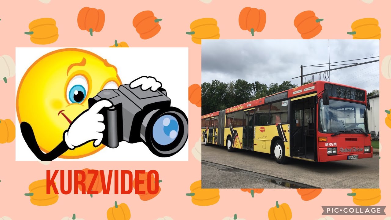 Kurzvideo Ex Hamburger Hochbahn Wagen 7320 MB O405GN1 Baujahr 1993 Mitfahrt bei Roland Reisen