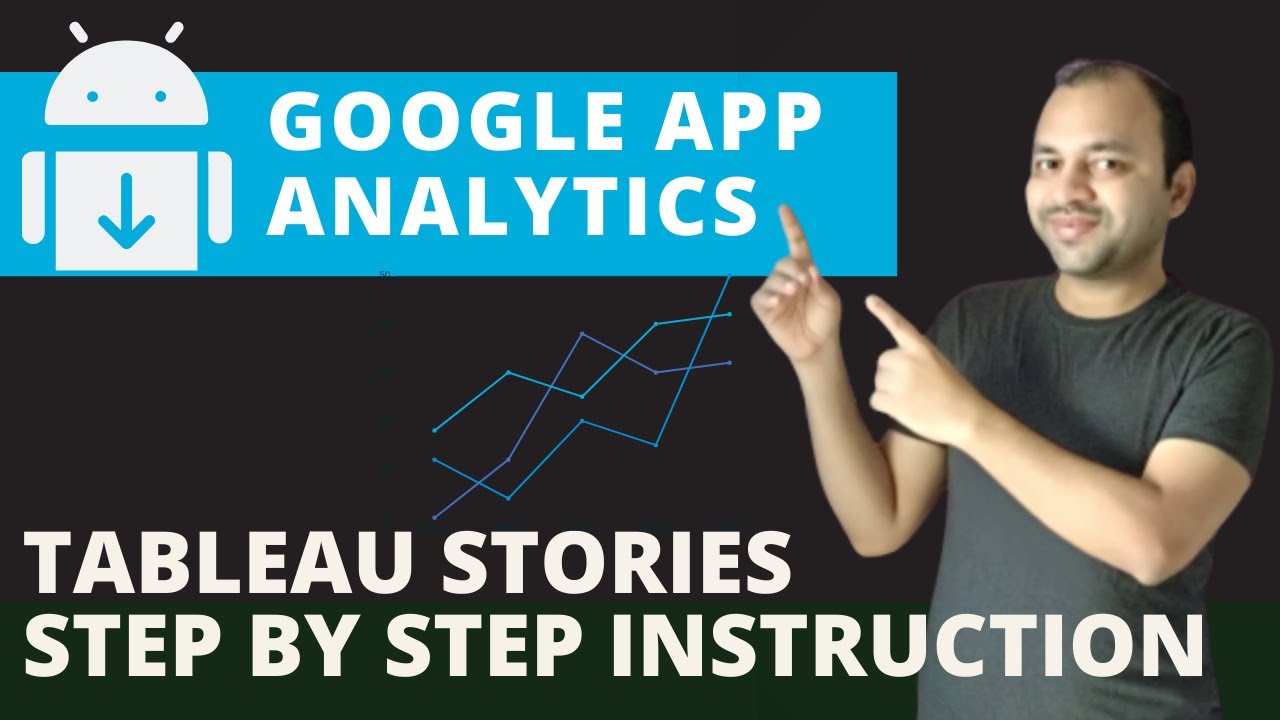 Tableau Story Example - Google App Analytics In Tableau | How to Create Stories in Tableau