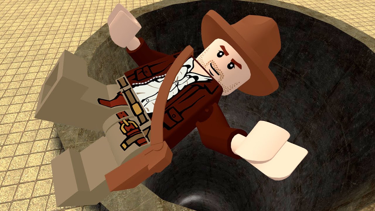 Lego Indiana Jones Ragdoll Physics - Epic Falls Compilation #49