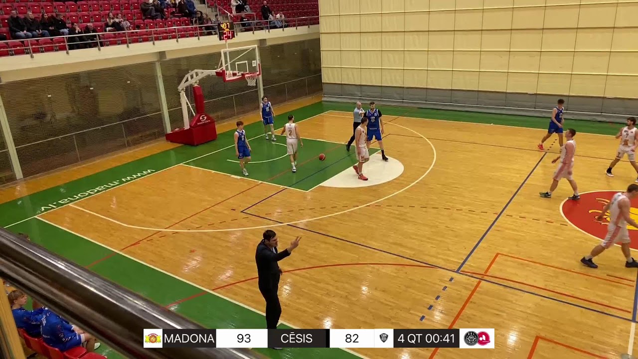 RBL: BK Madona vs Cēsis 2025/2026
MADONA VS CĒSIS
