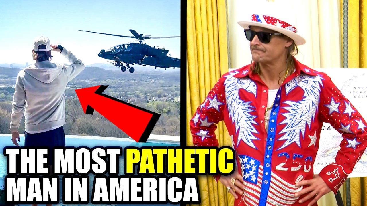 Kid Rock HUMILIATED as Trump Puts Military Flyover Stunt in Perspective