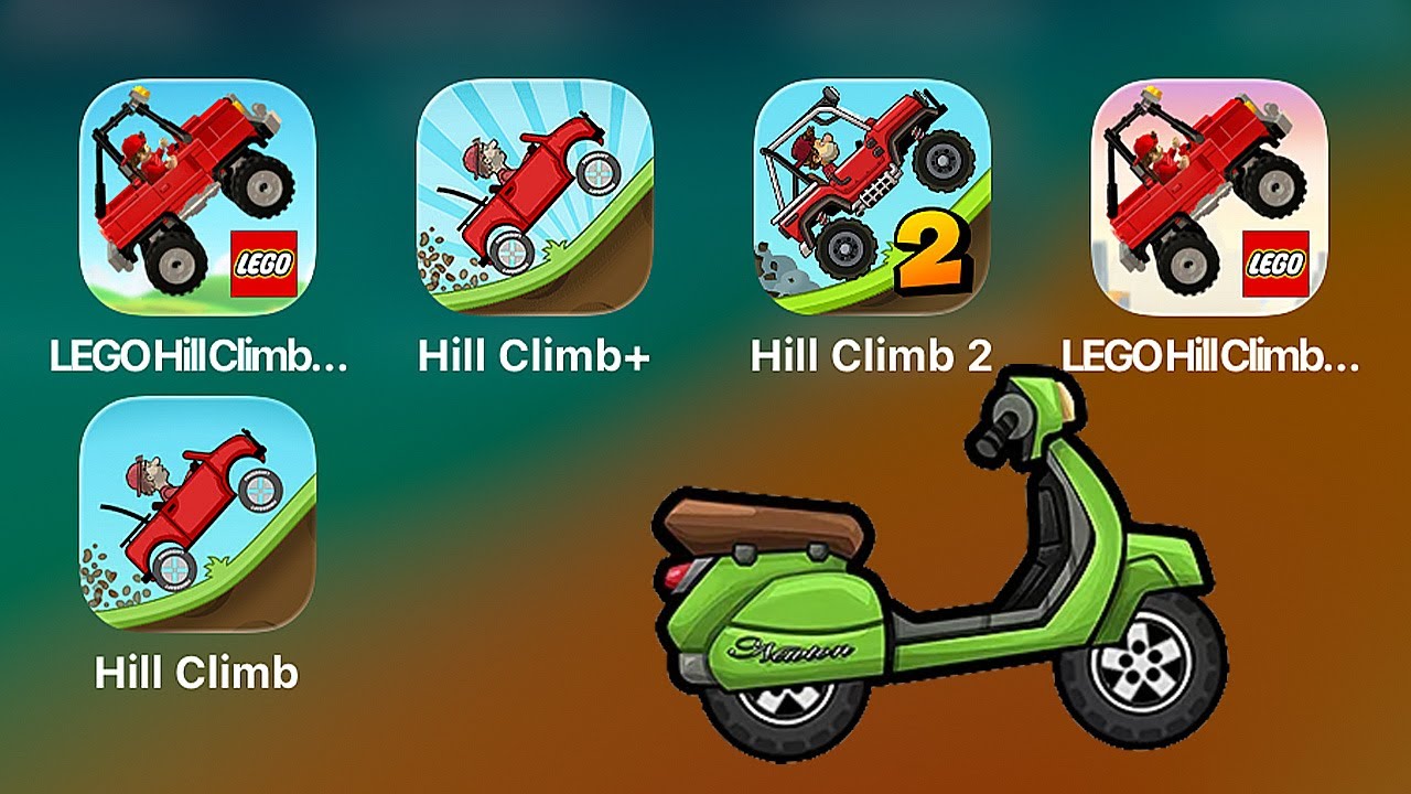 Hill Climb Racing (2012-2025): Hill Climb Racing (2012),LEGO Hill Climb Adventures+ (2025)
