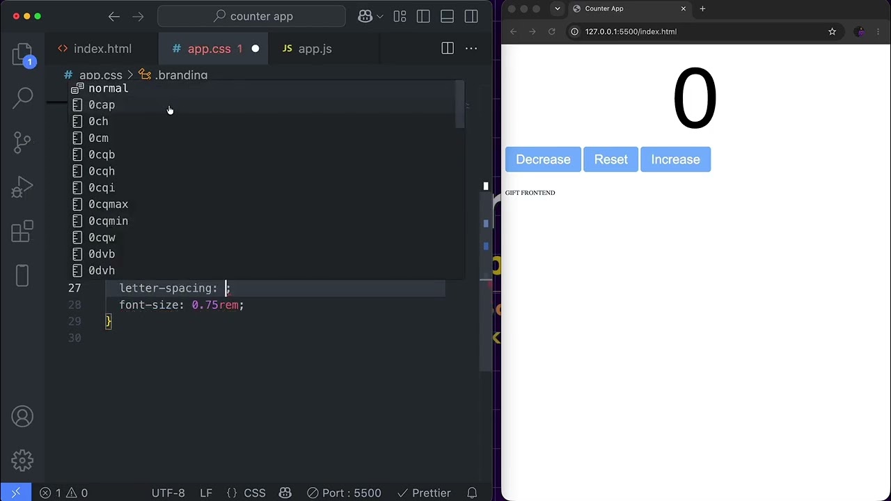 Build a Counter App with JavaScript in 7 Minutes | Beginners 2026