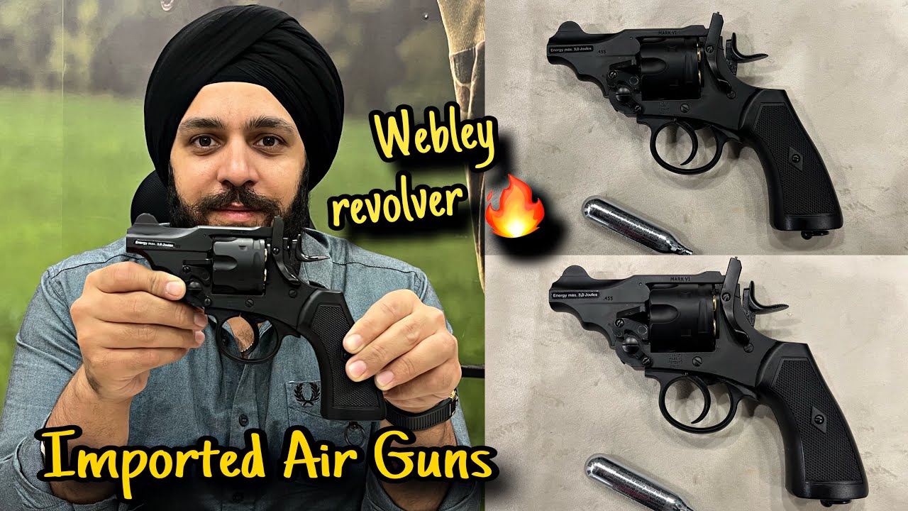 India&rsquo;s Most Demanding Webley MKVI 2.5 Inch Co2 Pellet AIR REVOLVER | Review and Test 😍