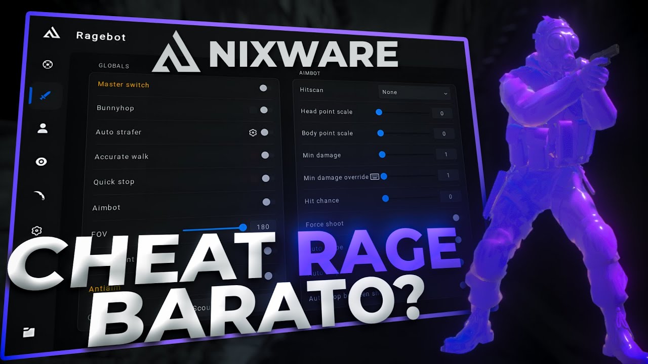 PREMIER LEGIT HACKING COM O CHEAT MAIS BARATO DO MERCADO! ft. nixware.cc