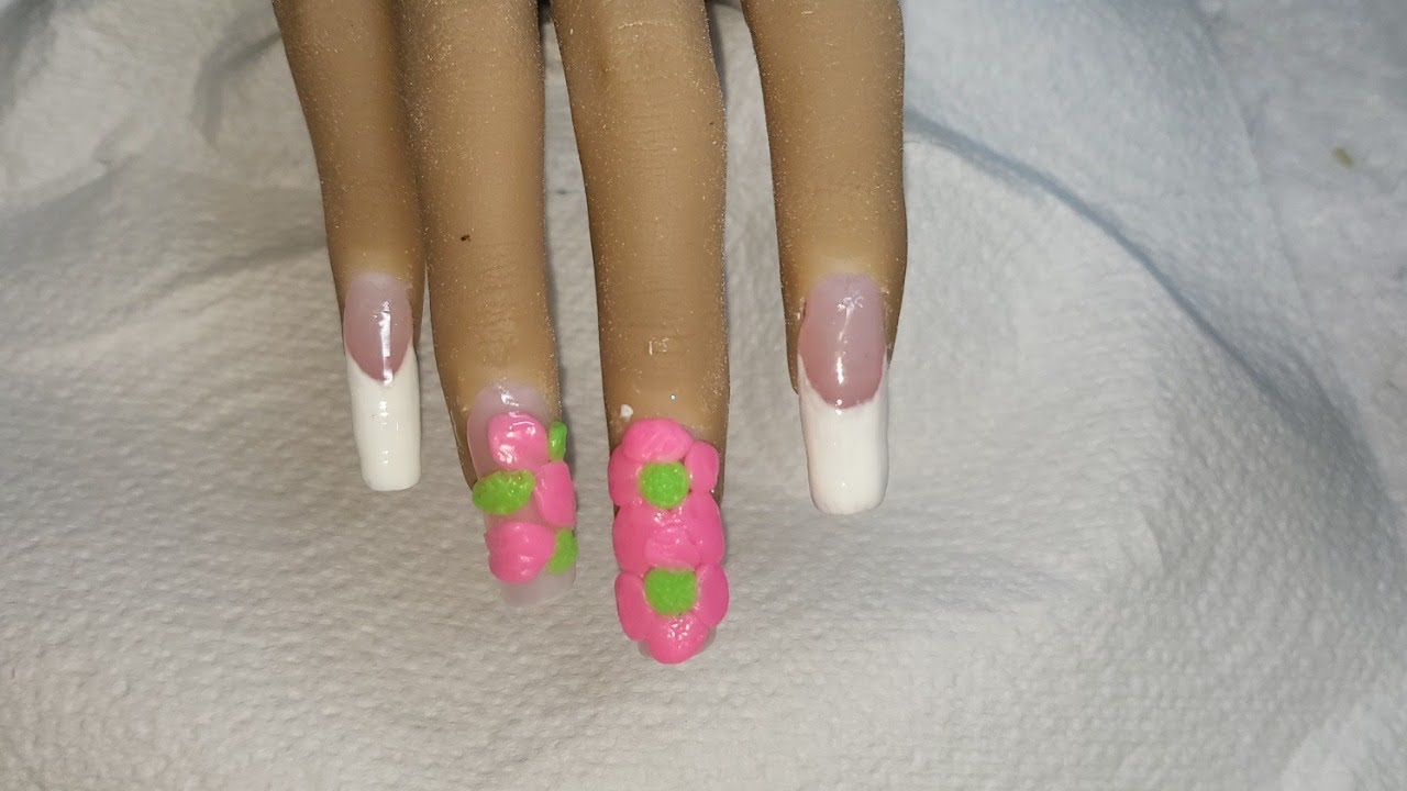 Veeda Bella Product Review Watch Me Practice Acrylic App with 3D flowers