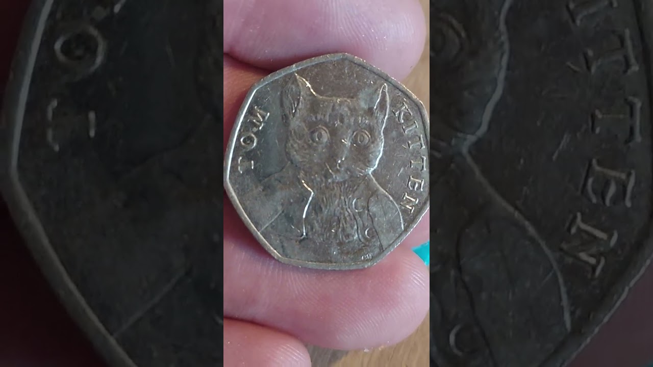 2017 TOM KITTEN 50p - COIN OF THE DAY EP239 #Shorts