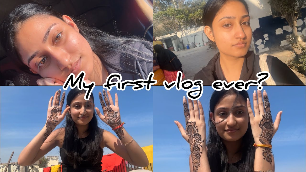 My first step into the world of vlogging ❤️🧿