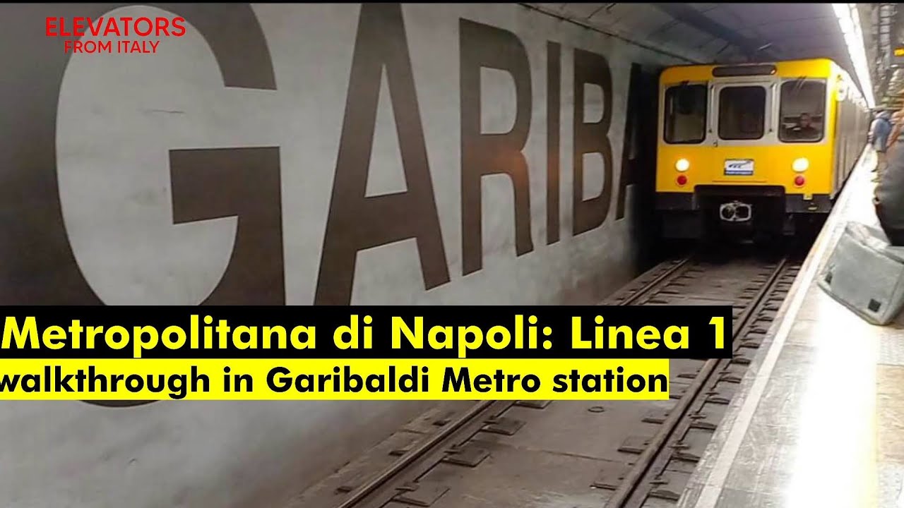 Walkthrough - Garibaldi Metro Station, Naples, Italy