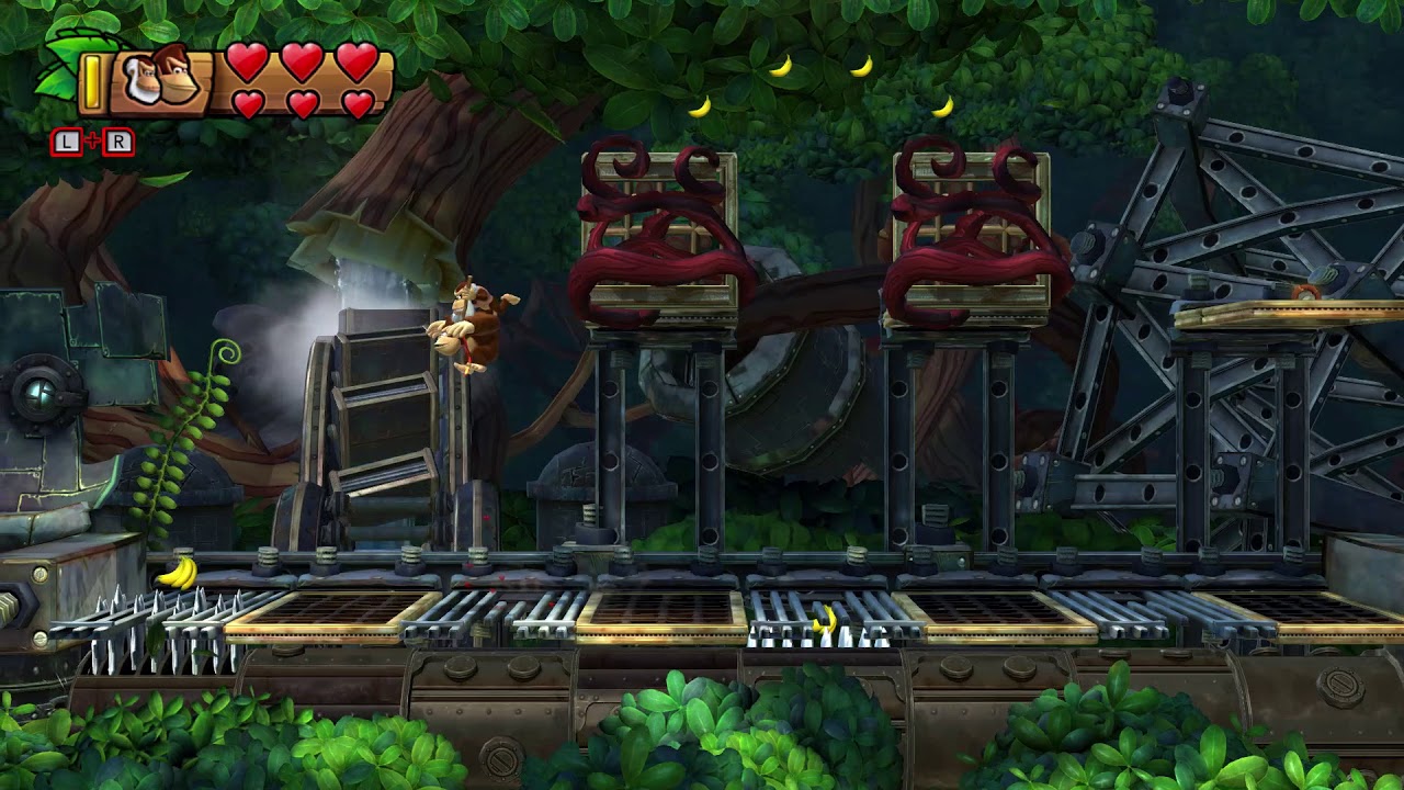 Donkey Kong Country Tropical Freeze 1-3 Canopy Chaos Walkthrough Part 3 Nintendo Switch
