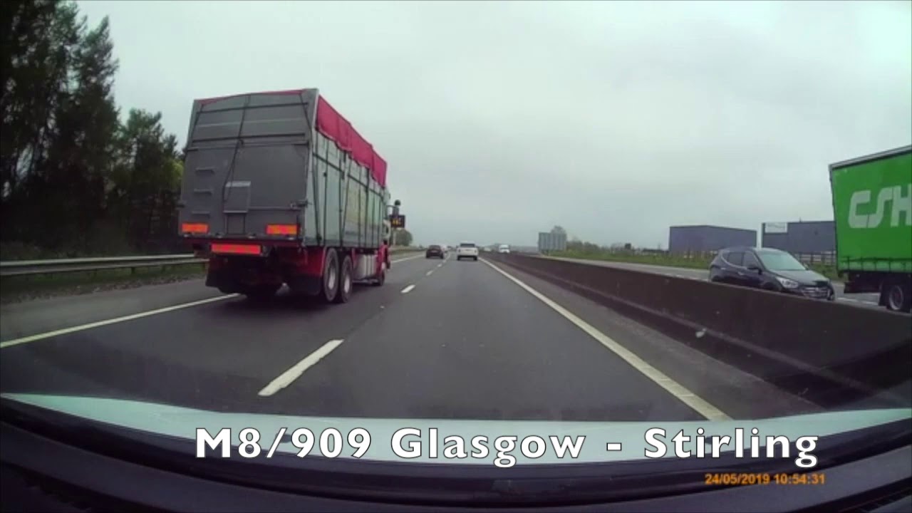 M8/909 Glasgow - Stirling
