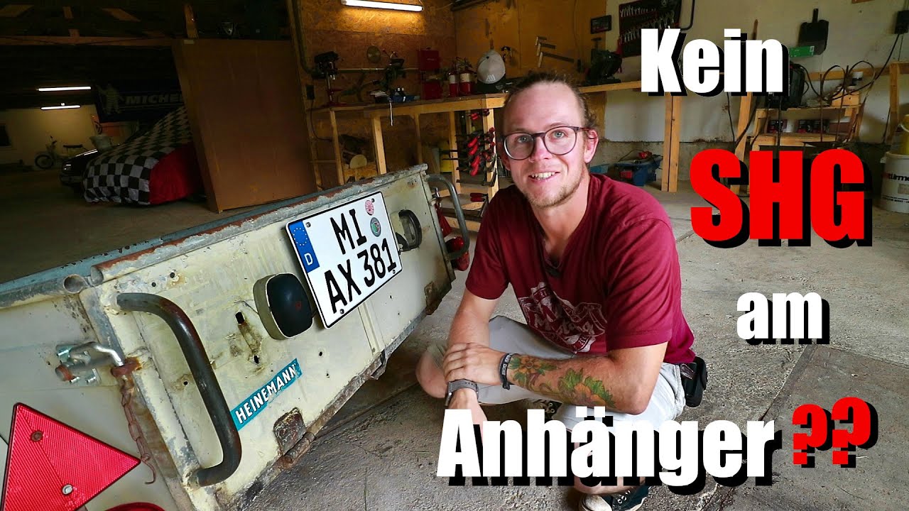 VW Käfer Vlog #19- Was kostet so ein kleiner Anhänger?- Tüv'en und Anmelden vom Heinemann |alexmittm