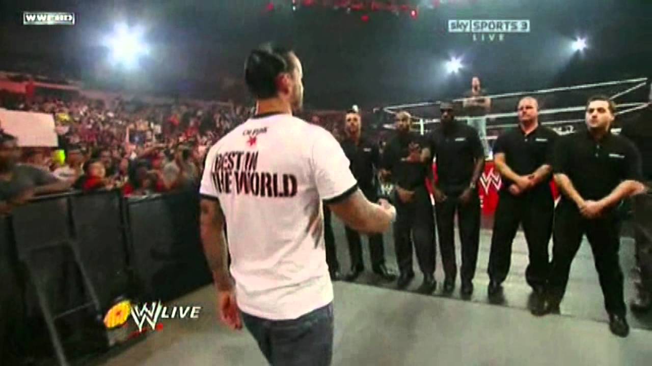 WWE Raw 8/15/11 Highlights