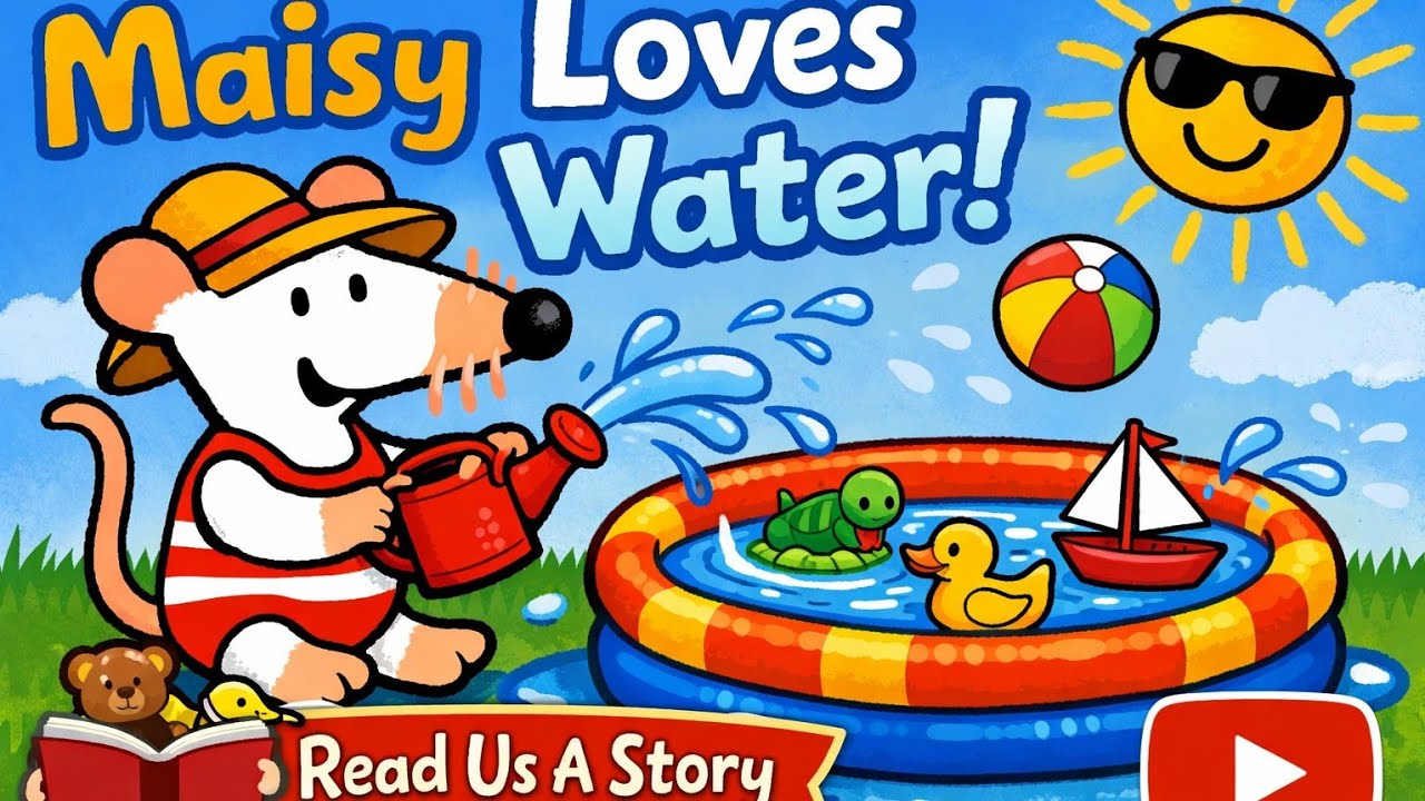 🐭 Мейзи любит воду - Чтение вслух 💧
