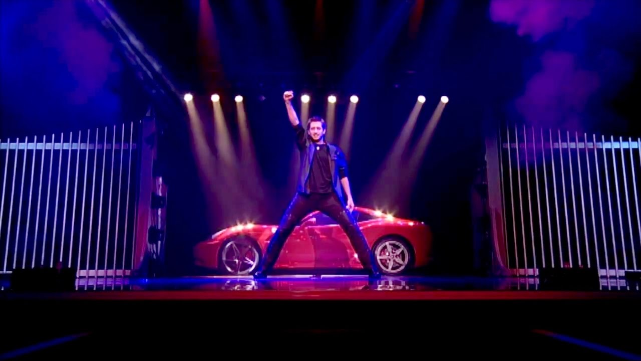 Car Launch Magic - Sam Powers Performs Car Illusions