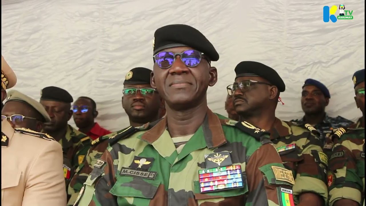 Colonel Cheikh Gueye prend les commandes de la zone militaire n°5 à Ziguinchor