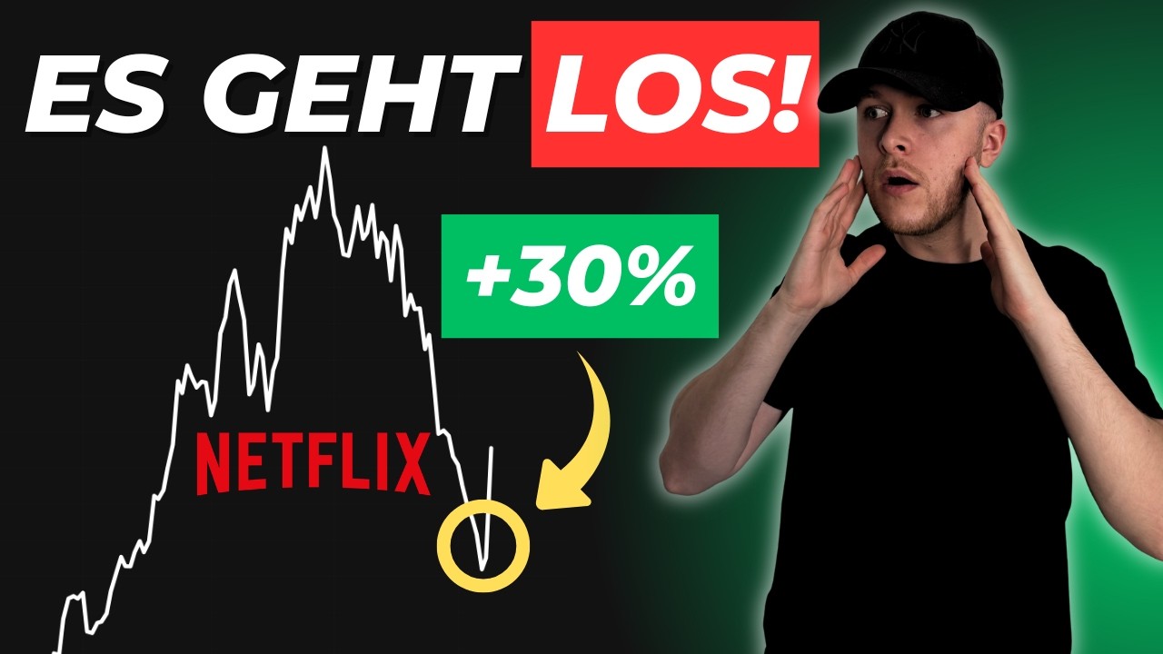 Netflix Aktie explodiert - Macht euch JETZT bereit!