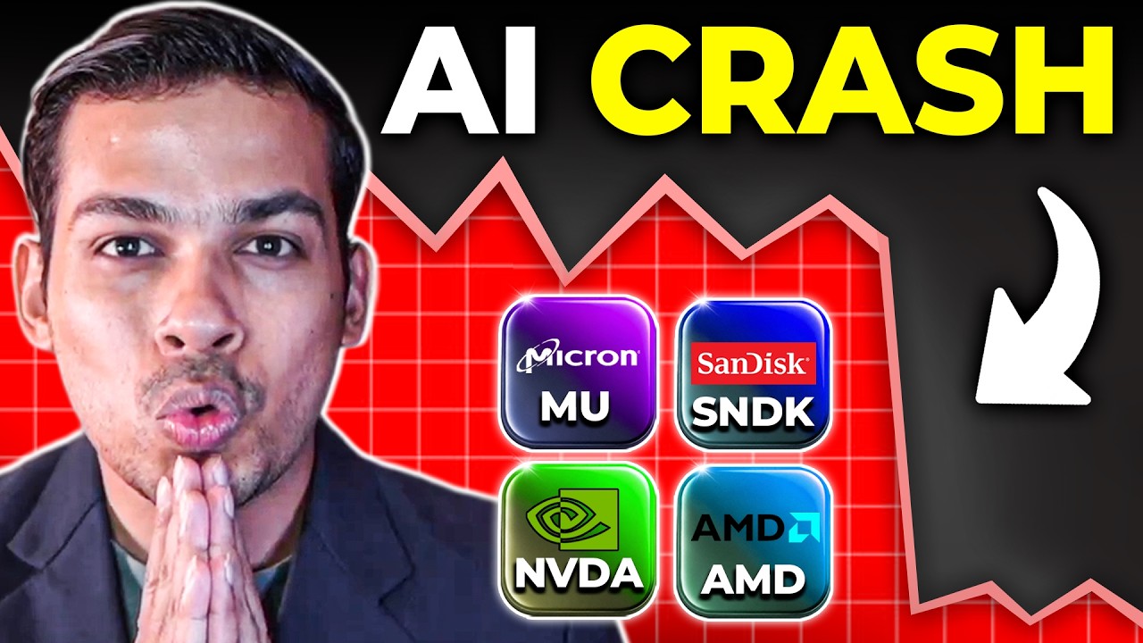 This AI Stocks Crash Is Different (Micron Sandisk SK Hynix Nvidia AMD Seagate)