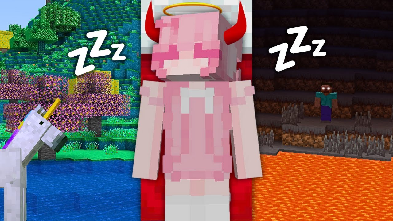 QUANDO EU DORMIR NO MINECRAFT, POSSO TER SONHOS OU PESADELOS