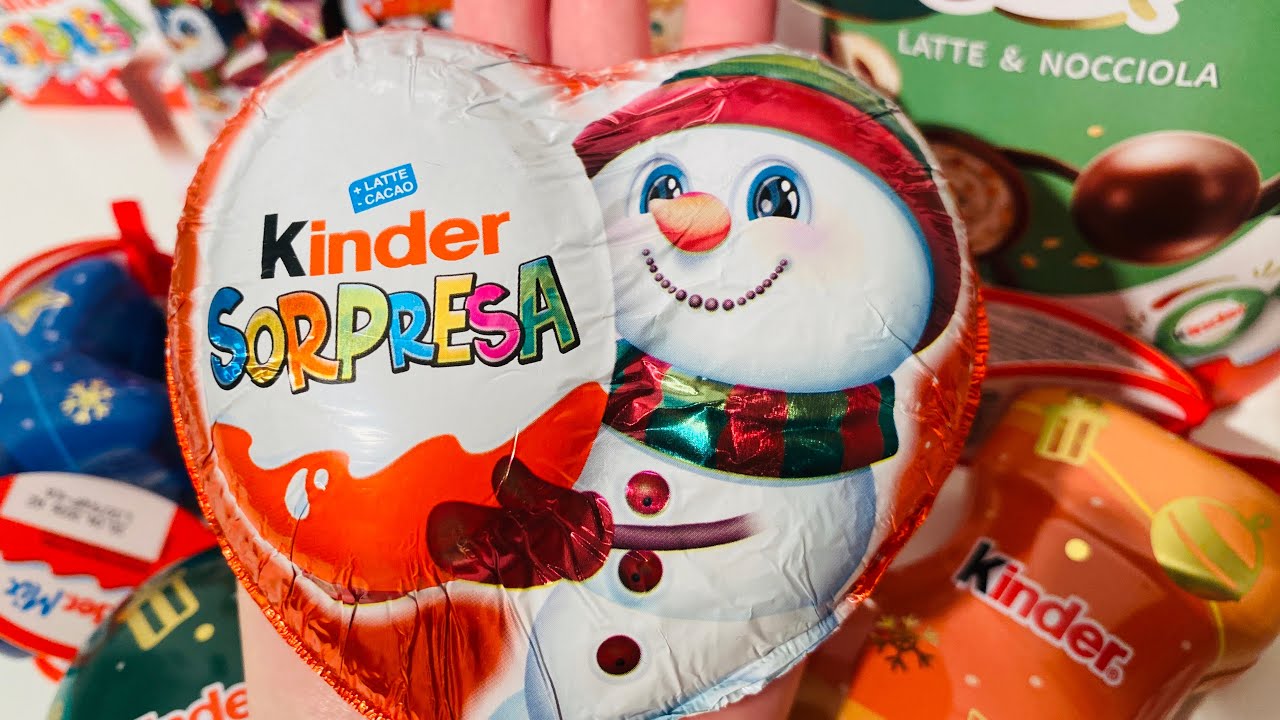The Best 2025 Kinder Surprise/ Relaxing Unpacking ASMR 