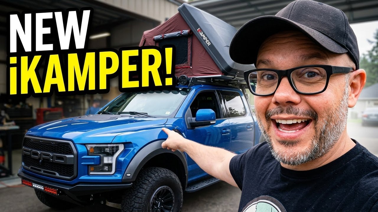 New iKamper & Xtrusion Ovrlnd Rack Install on Ford F-150 Raptor