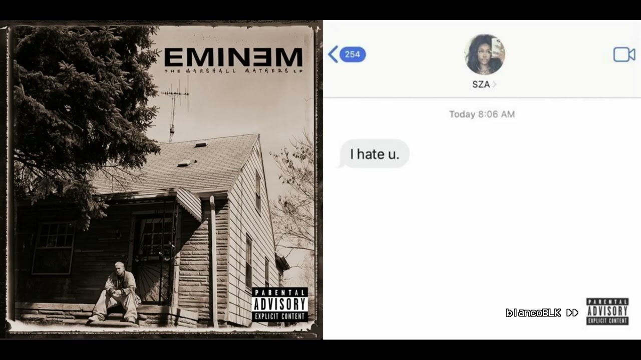 Eminem x SZA   I Hate Stan blancoBLK Mashup