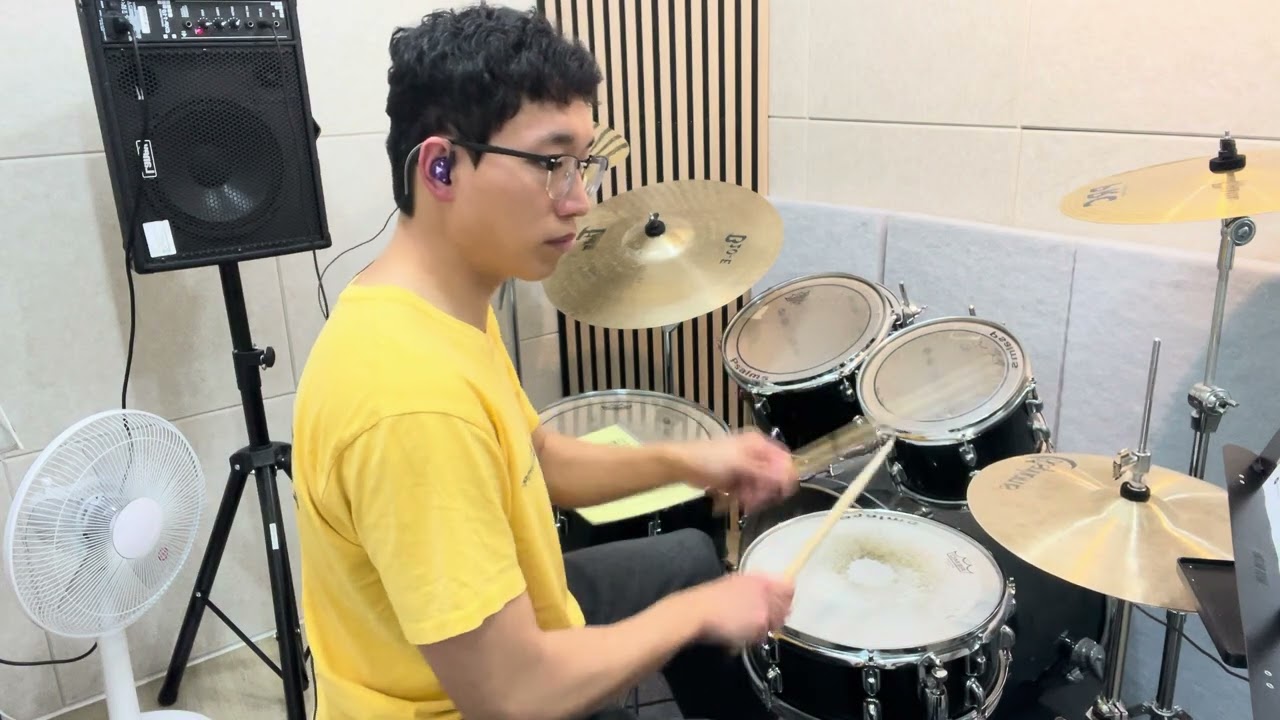 드럼연습 VLOG 셔플 115bpm