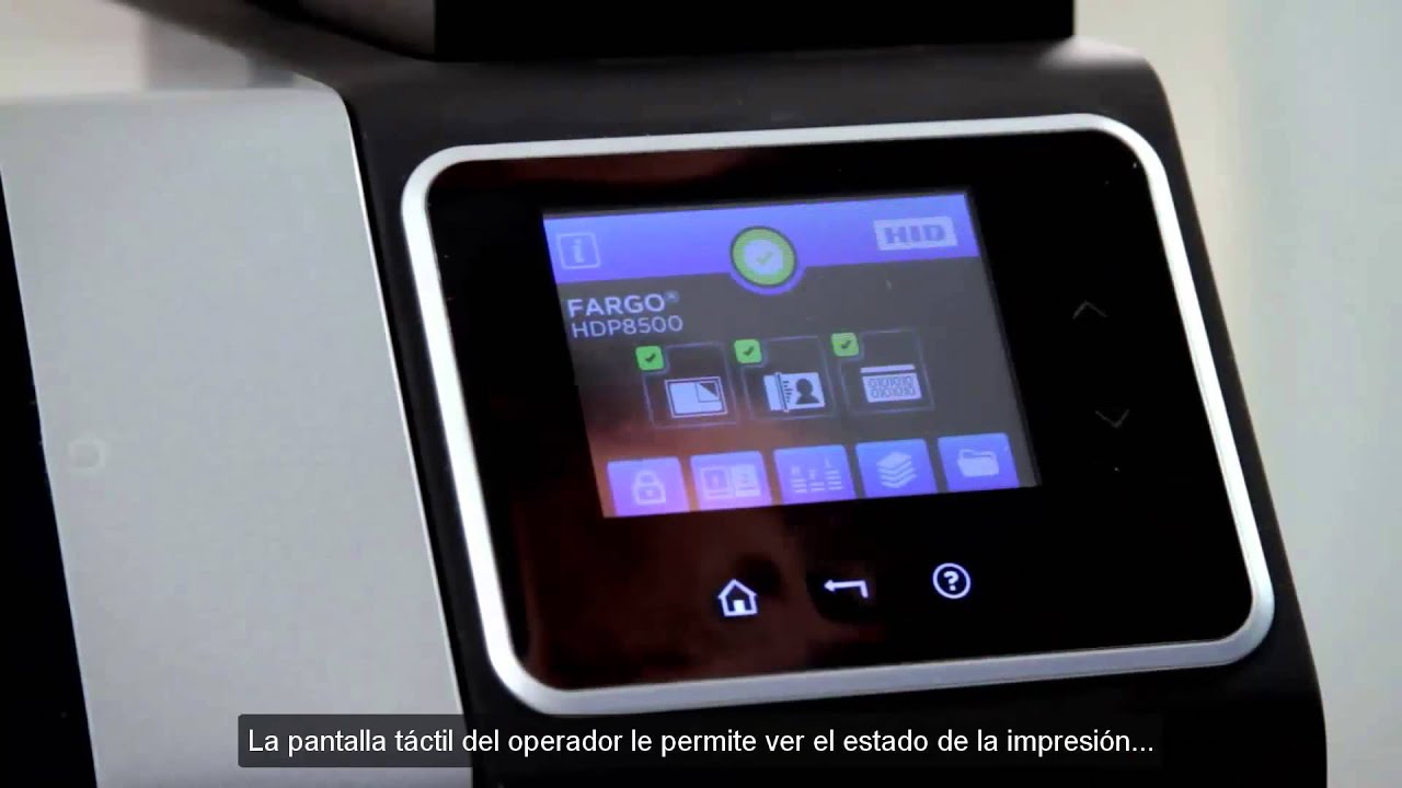 HID Global presenta:  Impresora/codificadora industrial de tarjetas FARGO® HDP8500