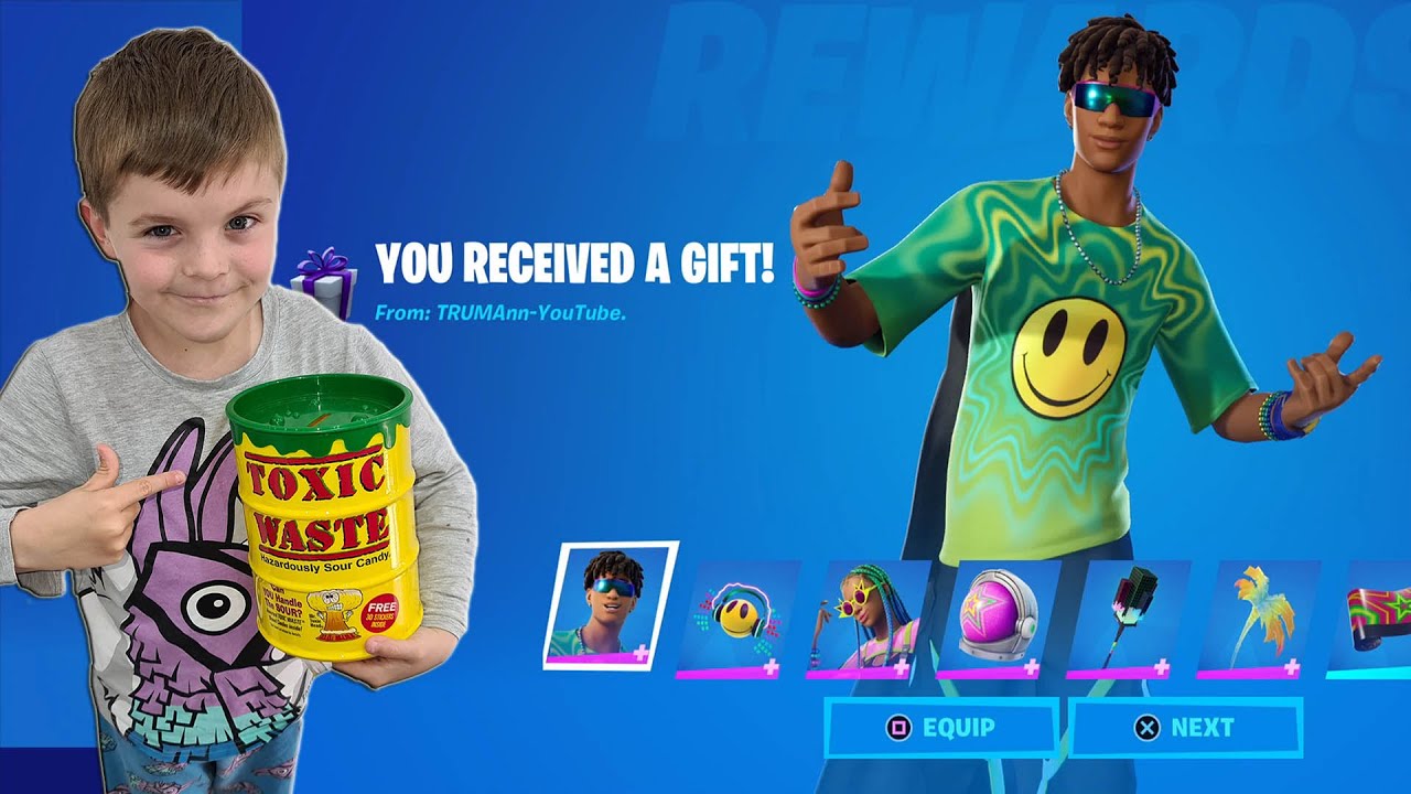 TRUMAnn GIFTING My 8 Year Old Kid NEW DANCING AT COACHELLA Bundle After Eating TOXIC WASTE SOUR
