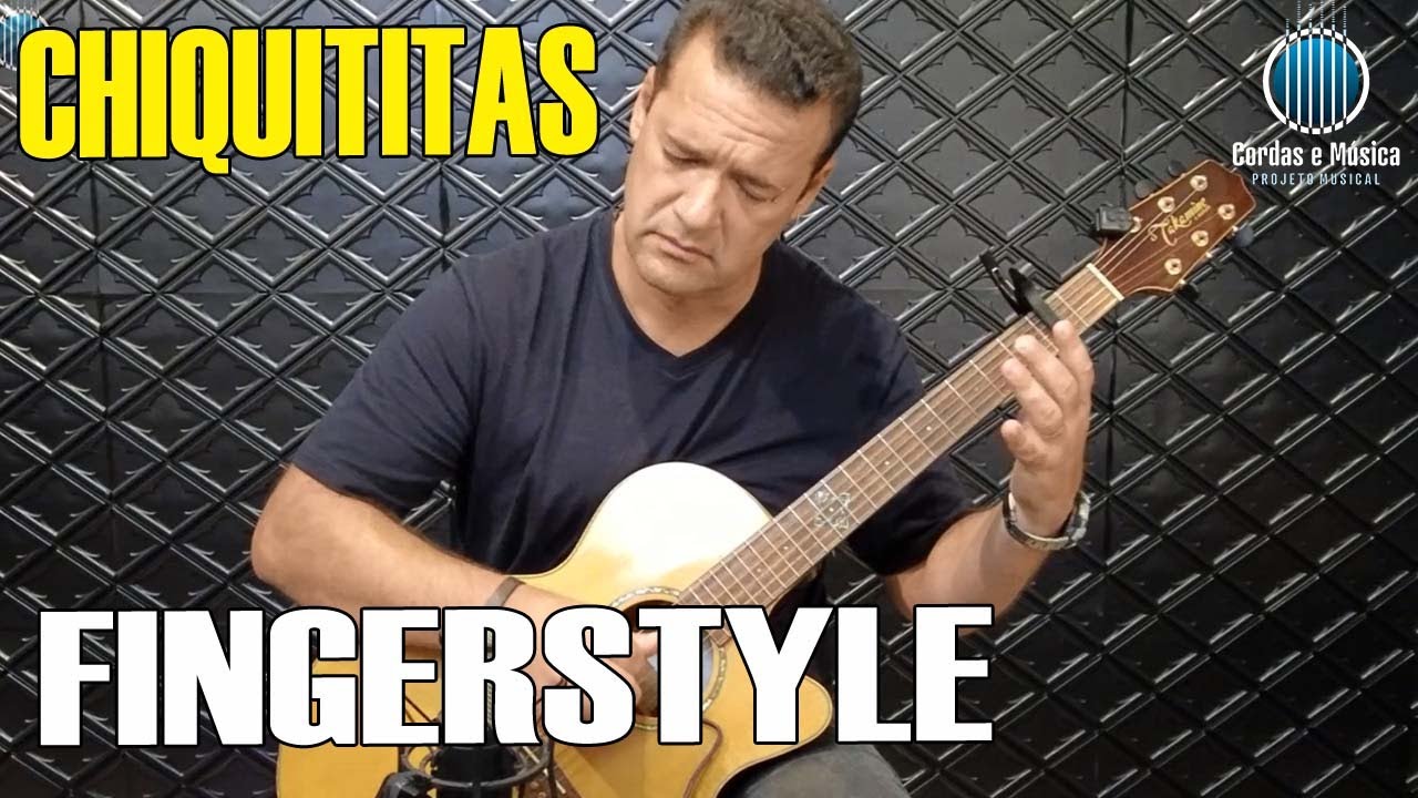 CHIQUITITA - ABBA - Aula de VIOLÃO FINGERSTYLE - Prof. FAROFA