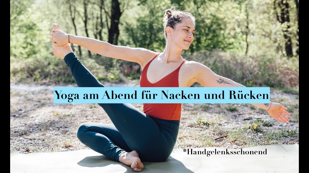Yoga Flow am Abend (24 min) | Entspannung für Nacken und Rücken (ohne Hund)