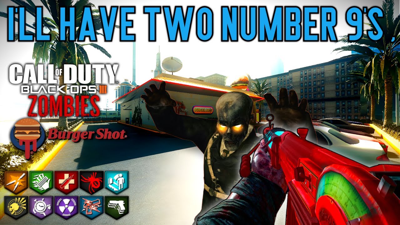 BURGER SHOT CUSTOM ZOMBIES MAP SHOWCASE