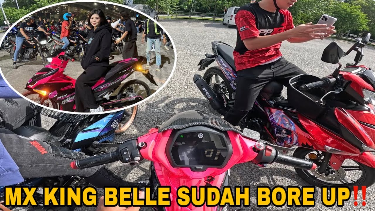 COBAIN MX KING BELLE DIMALAYSIA‼️AKANG MV MAIN KEBENGKELNYA