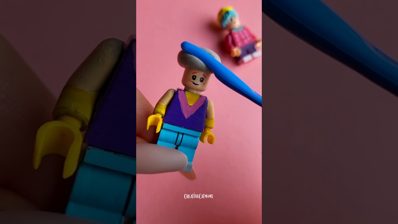 Saja Boys in LEGO!🤫 #shorts #art #kpopdemonhunters