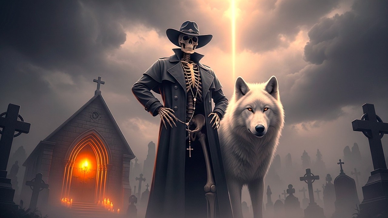 Dark Country Outlaw Rainy Night: Whiskey, Thunder & Haunted Highway Vibes