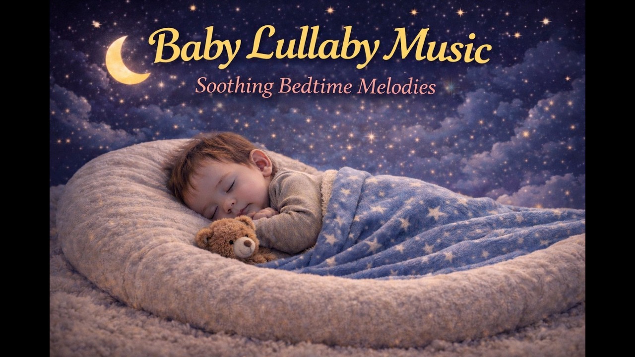 🌙 Baby Lullaby Music – Soothing Bedtime Melodies for Deep Sleep
