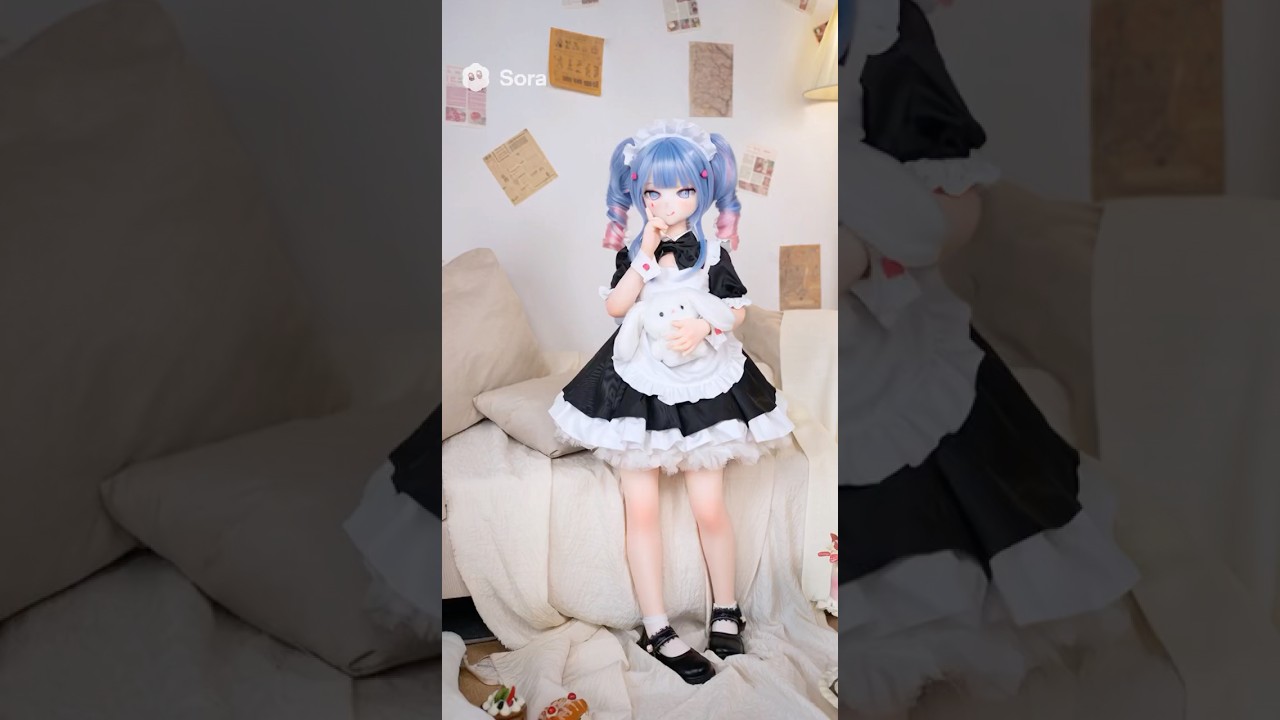 メイドラップ🫶🏻 #ドール #人形 #アニメ #anime #cosplay #doll