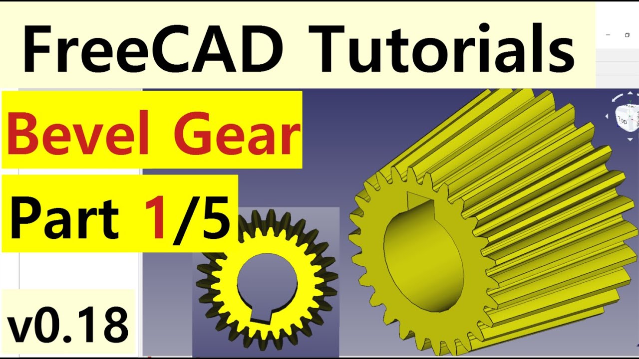 Create Bevel Gear (part 1/5)