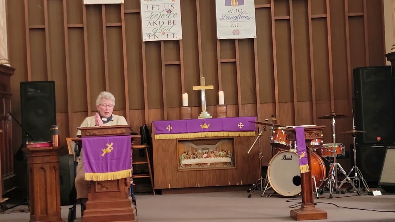 March 13, 2022, service Summerfield United Methodist Church