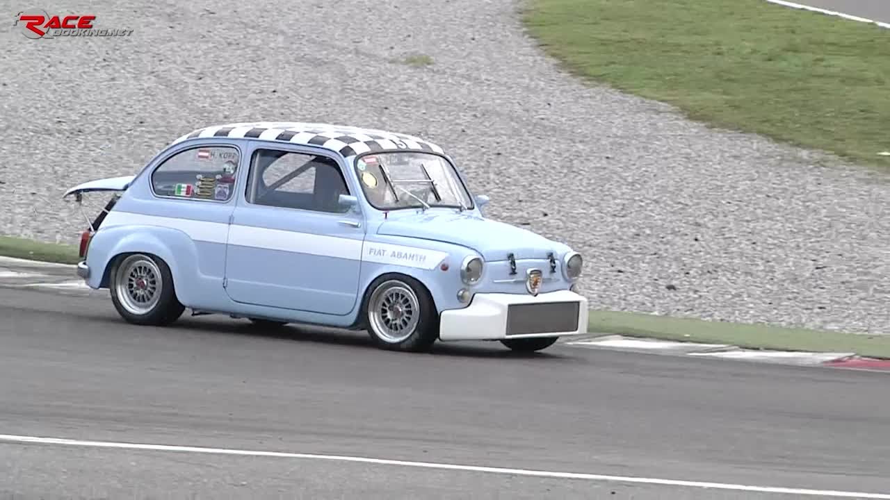 Abarth 1000 TC Sound on track - Helmut Kopp, Franciacorta