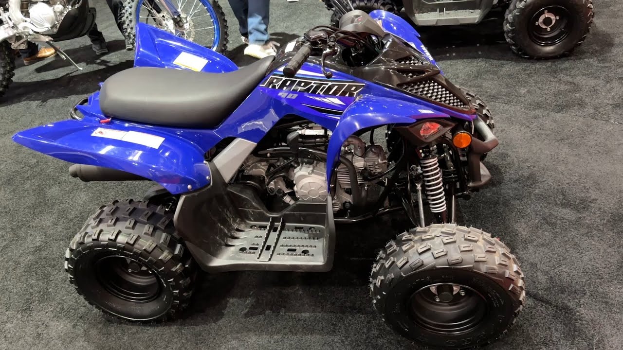 Strong Youth ATV ! 2023 Yamaha Raptor 90
