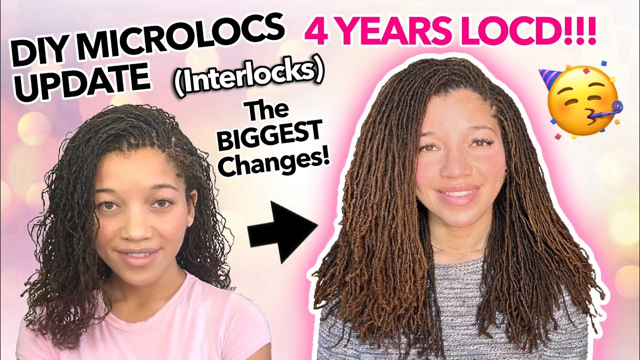 DIY MICROLOCS UPDATE | 4 YEAR LOCAVERSARY | TESTING PREDICTIONS | INTERLOC JOURNEY