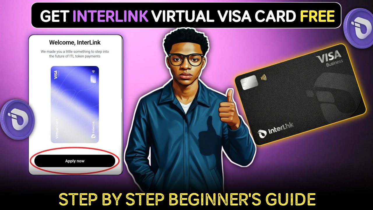 Как получить бесплатную виртуальную карту Visa от InterLink Labs в 2026 году
