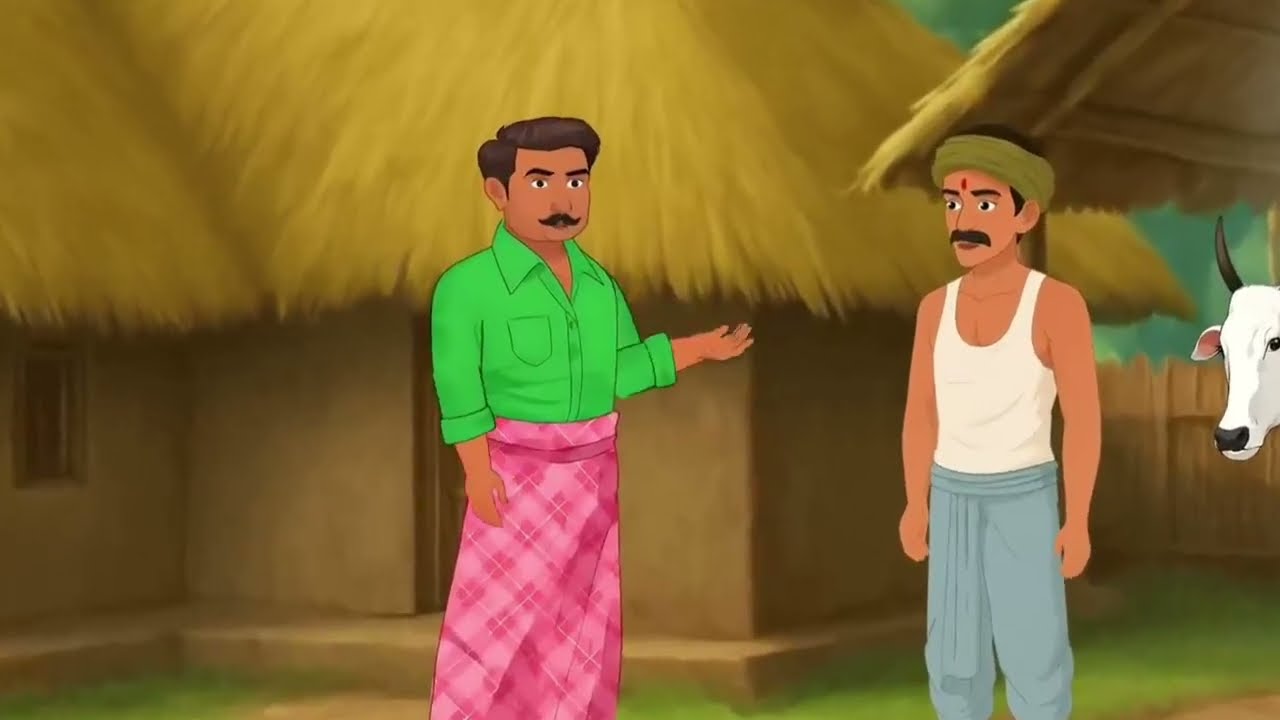 गांव के पंचायत में  भूतिया किस्सा | horror story | village bhutiya kahani  |  by ghost toons 💀