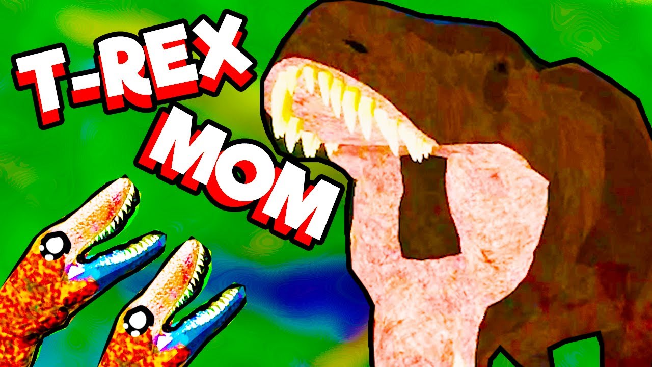 I became a TREX MOM!!! in [Roblox Era of Terror Retro] (I got baby dinosaurs)