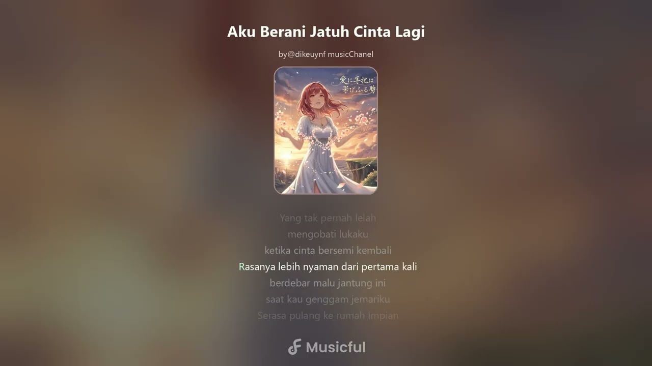 Aku Berani Jatuh Cinta Lagi