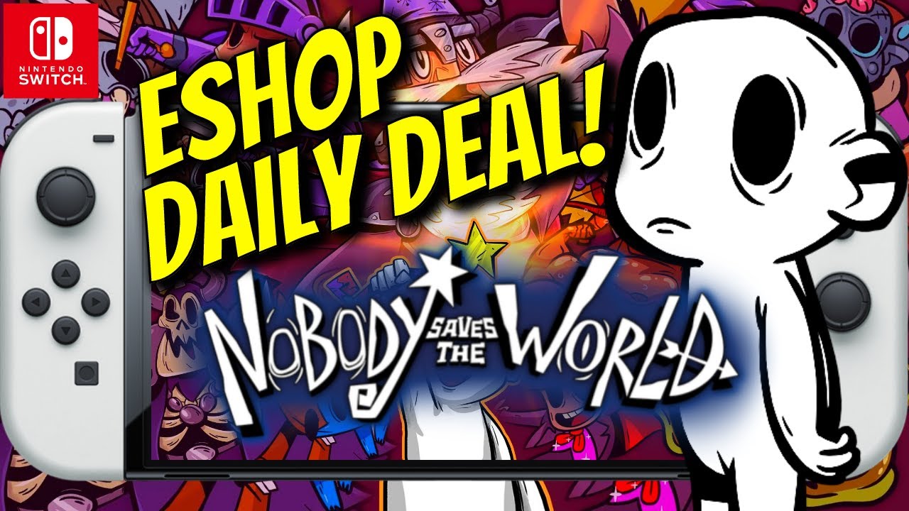 Nobody Saves the World (Action RPG) Nintendo Switch Eshop Daily Deal