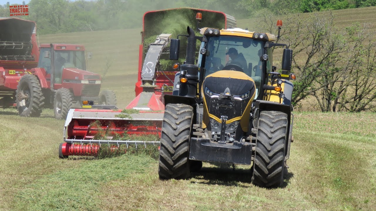 CHALLENGER 1038 Tractor Forage Harvesting Hay