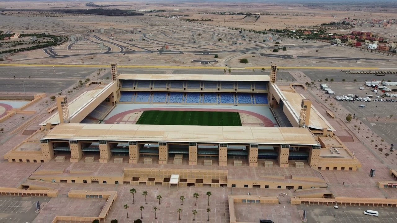 Marrakech Stadium 🇲🇦 4k Drone Video